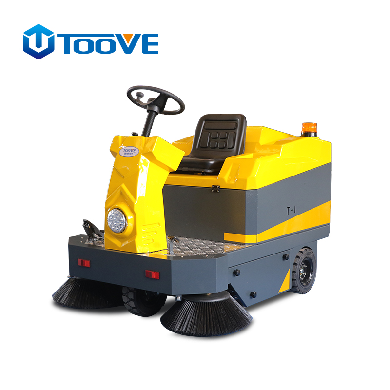 電瓶式駕駛式掃地機物業(yè)保潔大工廠車間清潔用掃地車