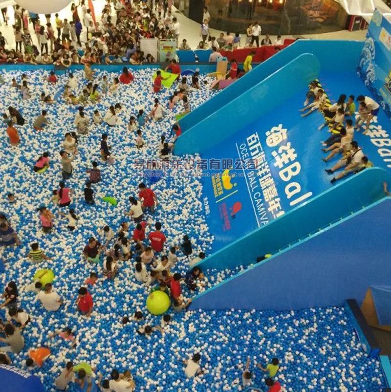 充氣百萬海洋球池商場(chǎng)兒童游樂設(shè)備嘉年華室內(nèi)兒童樂園充氣蹦床大攀巖