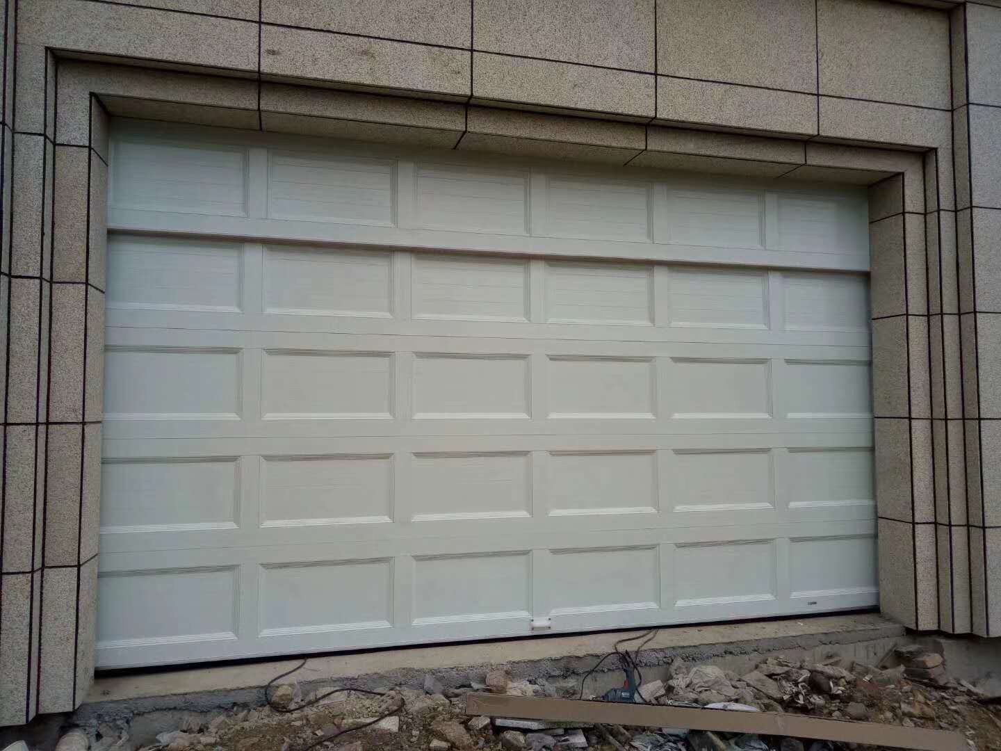 鋁合金翻板門   車庫門沙井車庫門廠家 鋁合金翻板車庫門