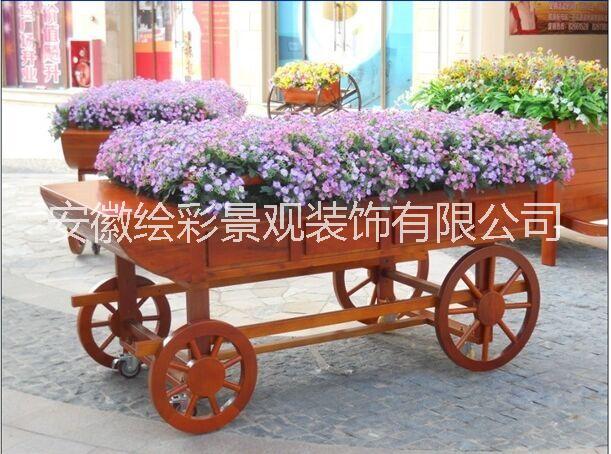 防腐木花車花箱廠家定做防腐木花箱花箱定制 塑木 鐵藝 不銹鋼包邊 鋁合金花槽 樹槽 花槽 木花盆 戶外花箱 pvc