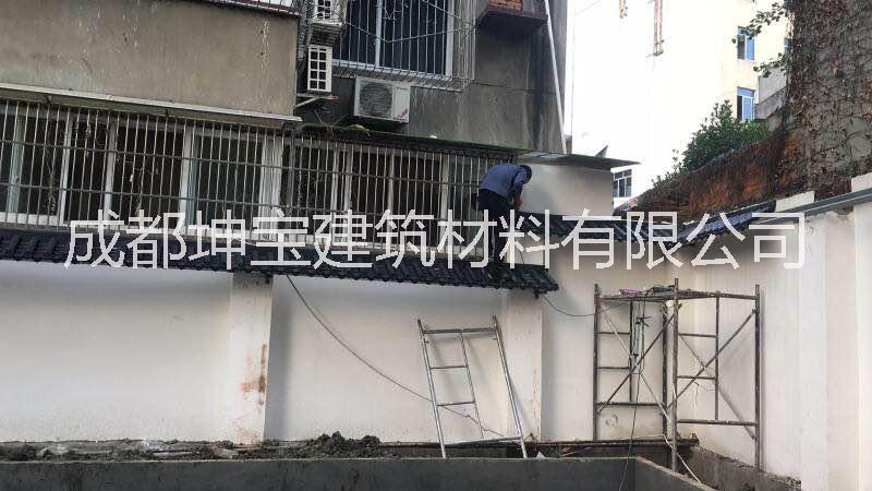 成都一體瓦仿古樹脂瓦屋檐pvc塑料瓦