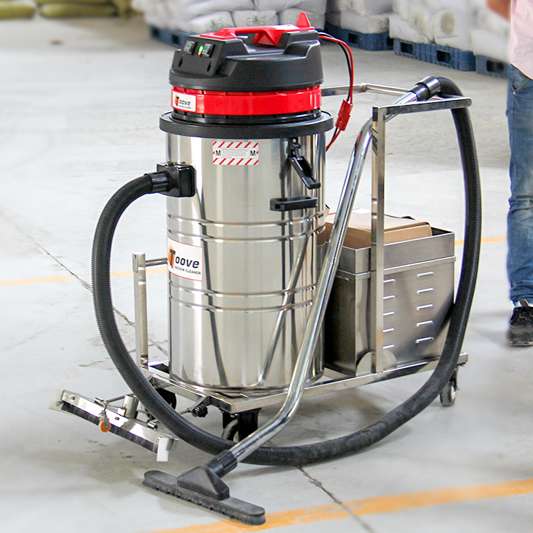 拓威克電瓶式工業(yè)吸塵器工廠車間室內(nèi)外吸塵吸水機(jī)