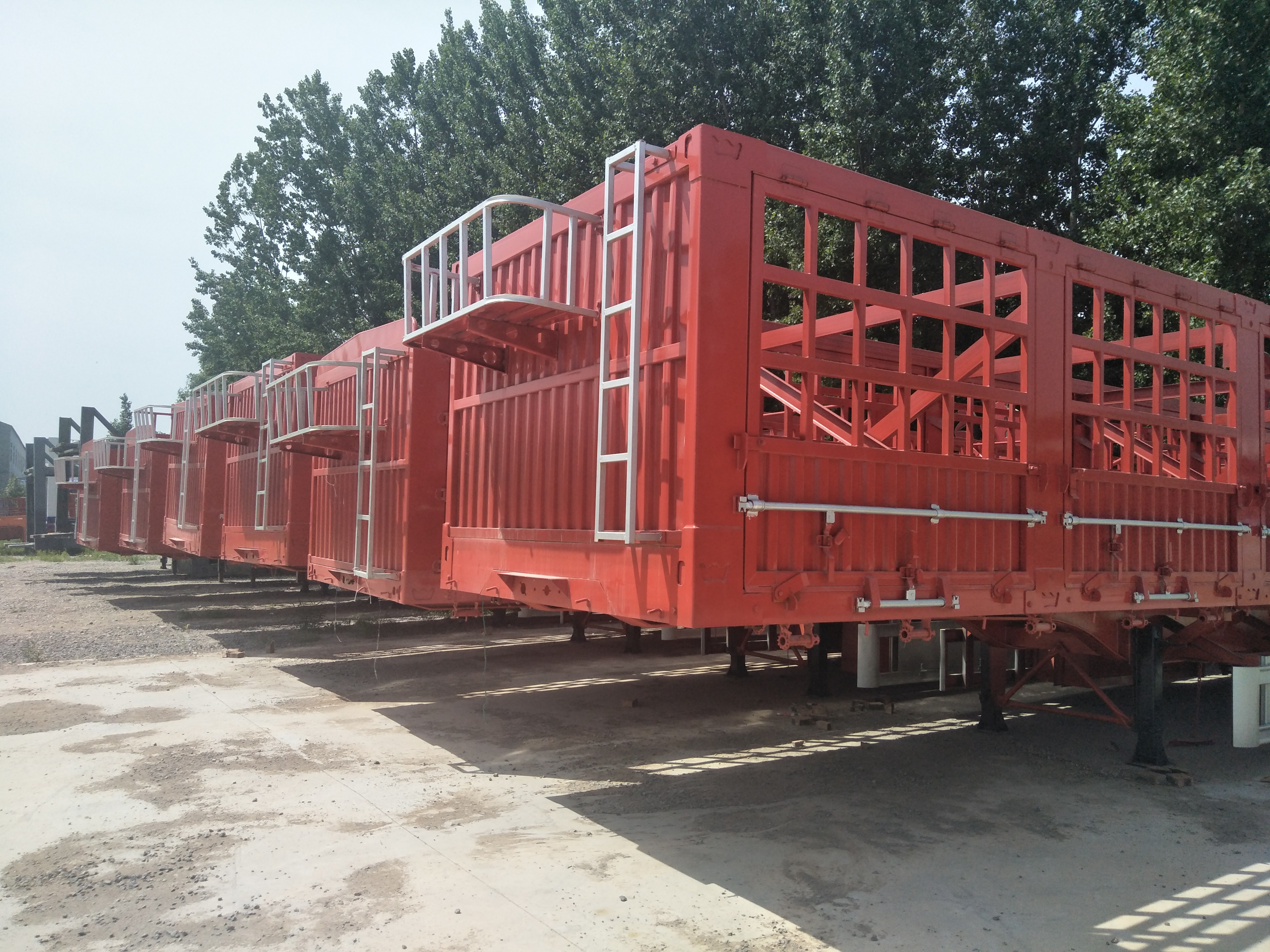 出售定做半掛車13米出售11米平板半掛車