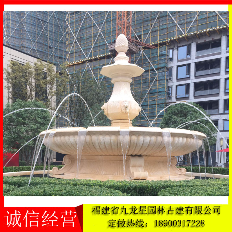 園林石雕噴泉 石雕噴泉供應(yīng)