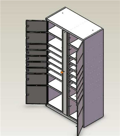 武漢智能快遞柜自提柜自助寄存柜