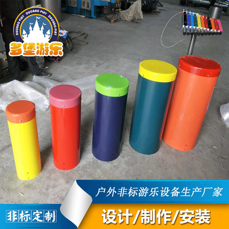 戶外非標(biāo)兒童音樂器械不銹鋼桑巴鼓音樂教學(xué)游樂設(shè)備訂制廠家