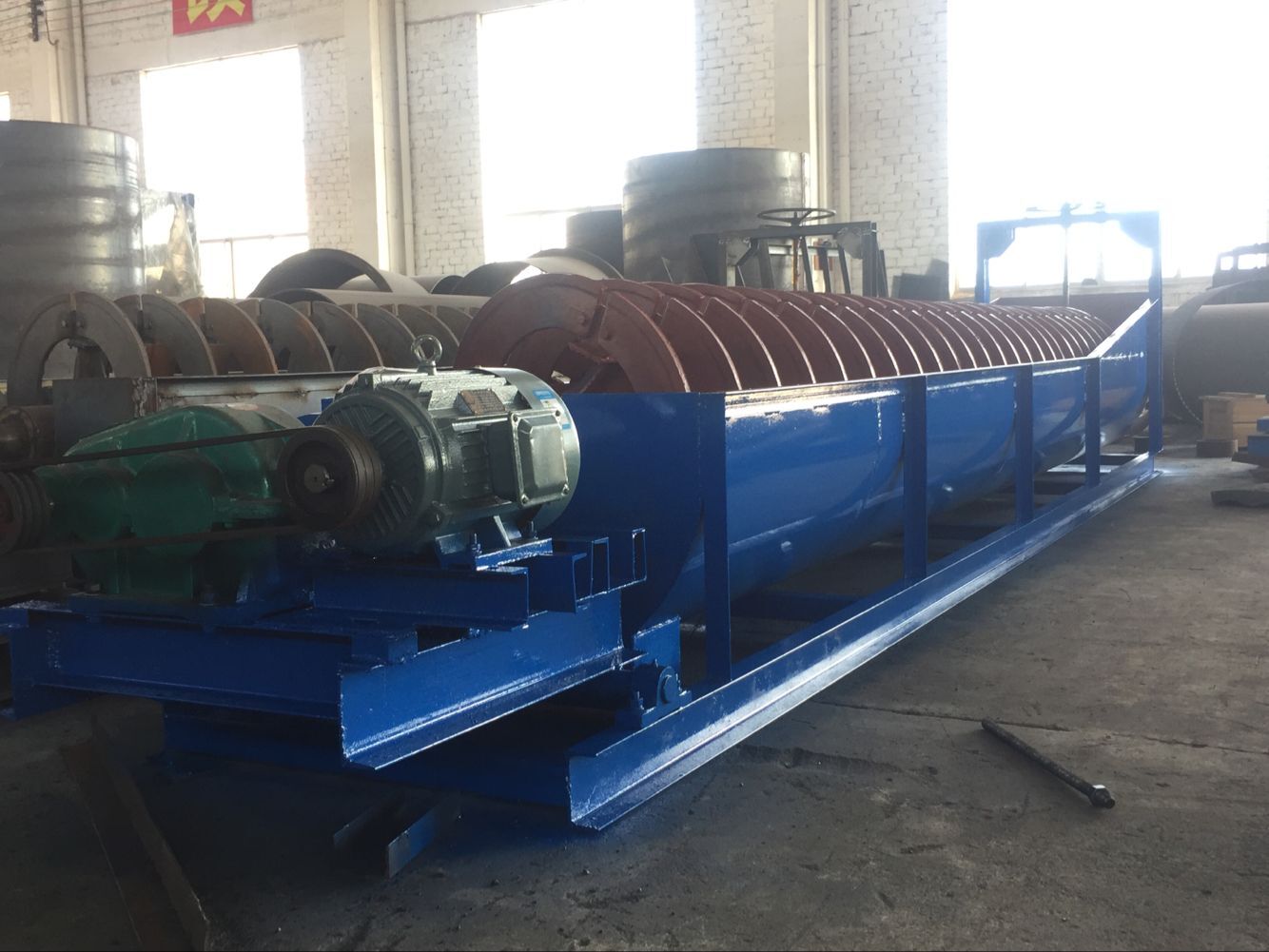 供應(yīng)河沙洗砂機 螺旋式洗沙機設(shè)備生產(chǎn)廠家 FLC15型洗沙設(shè)備