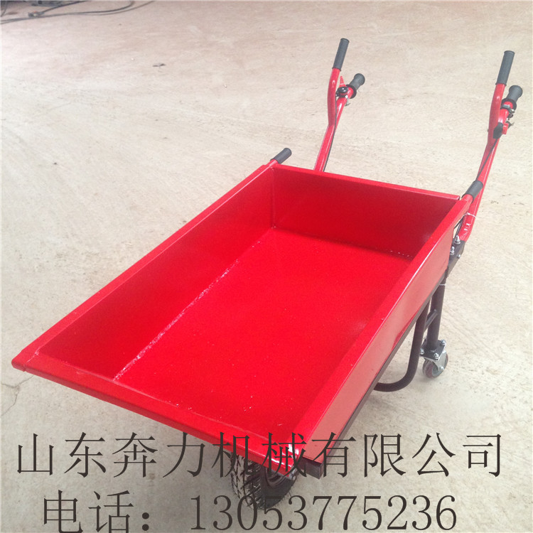 獨輪灰斗車燒油的農(nóng)用獨輪車狹窄山地運輸手推車