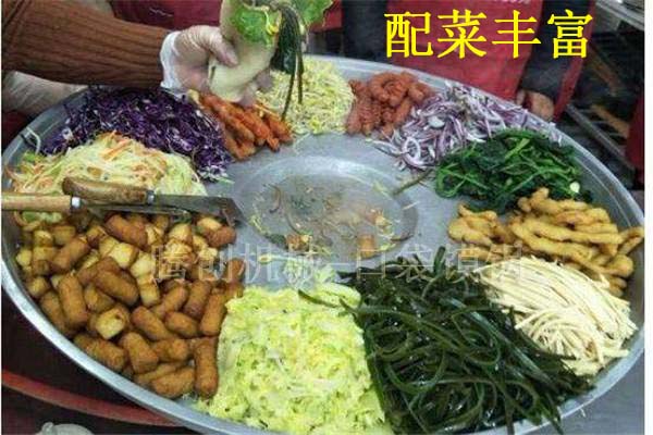 網(wǎng)紅小吃袋袋饃鍋,燃?xì)獠即x菜鍋,大嘴口袋饃配菜炒鍋