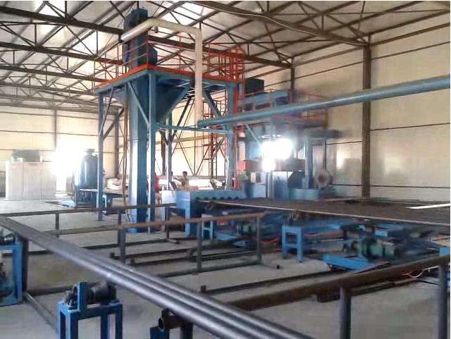 鋼管內(nèi)壁自動(dòng)噴砂機(jī) 吊鉤式拋丸機(jī) DT14連續(xù)通過(guò)式擺床拋丸清理機(jī) 鋼砂湖北供應(yīng)商 黃石鑄鋼砂品牌 湖北鑄鋼砂供應(yīng)商