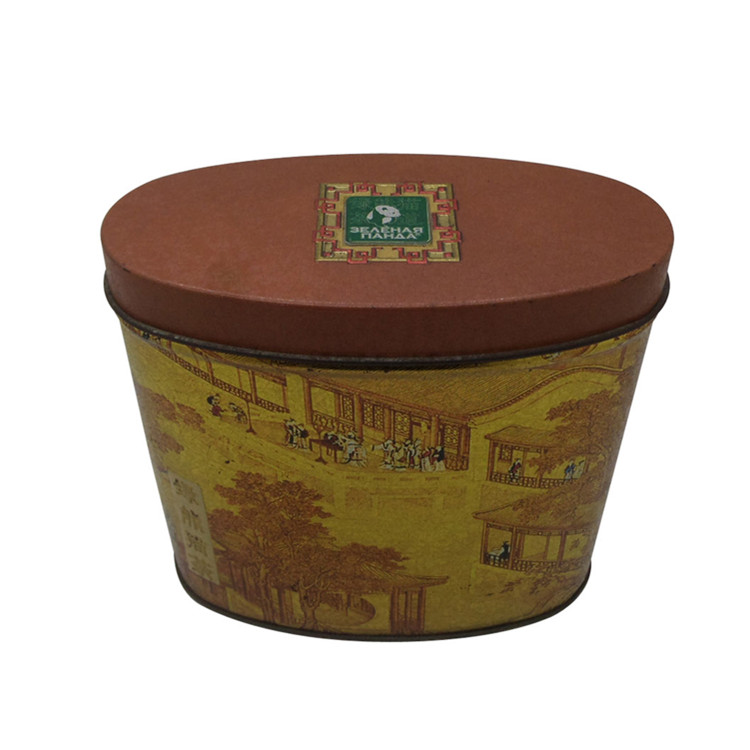 橢圓形 白茶鐵罐 馬口鐵包裝定制 廠家直銷 密封好 價錢低