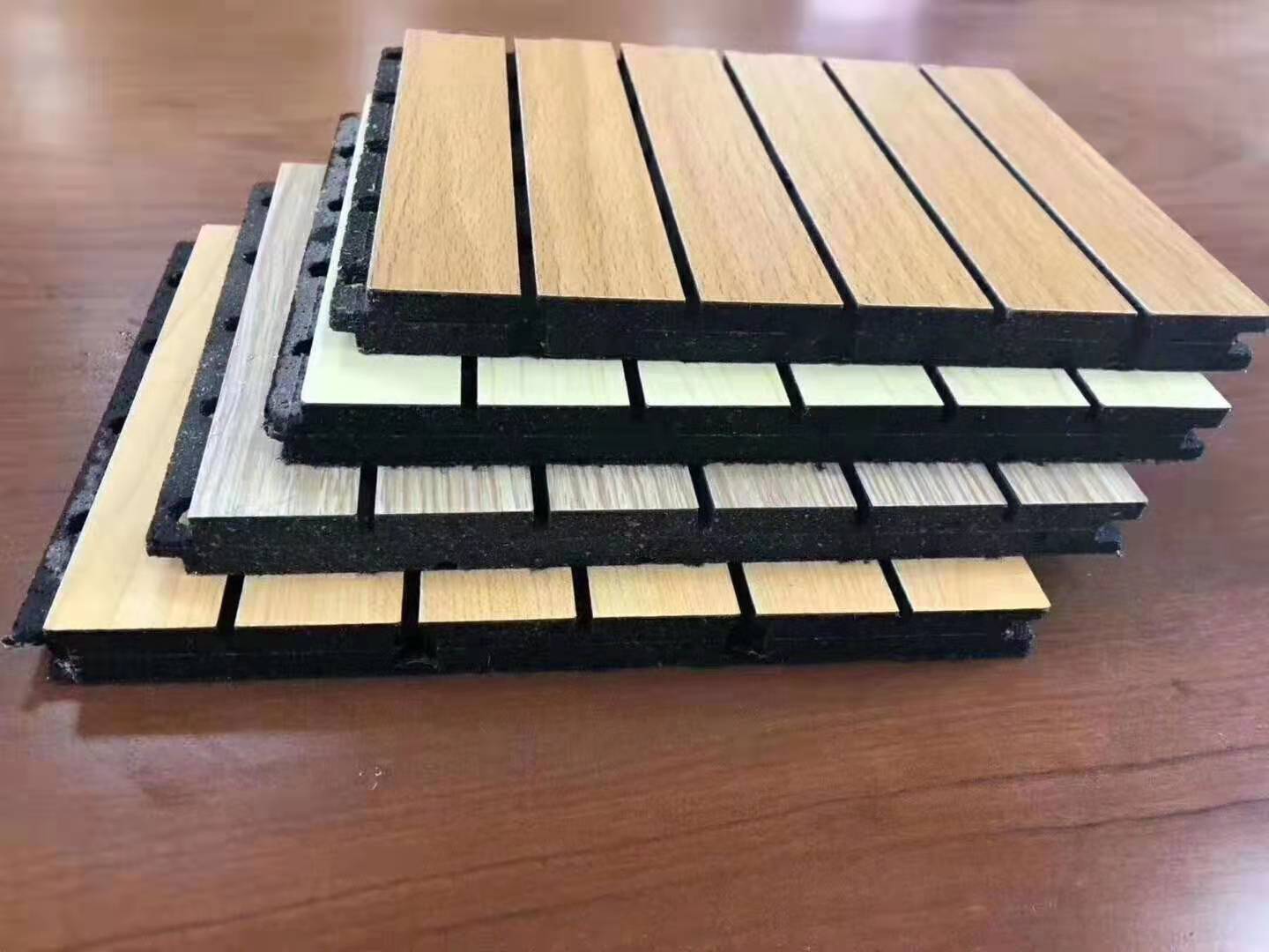 槽木吸音板、防火防撞吸音板