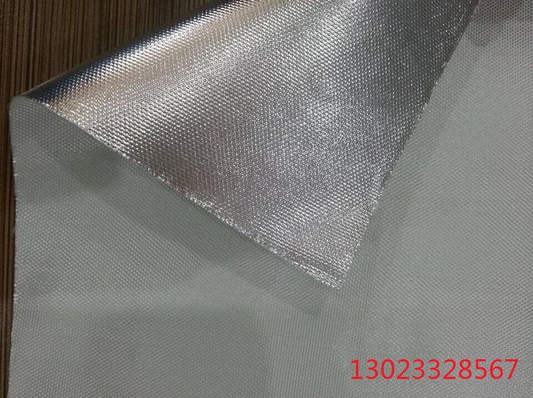 沈陽大連鋁箔玻纖布 阻燃玻纖布復鋁箔 耐高溫管道包扎布鋁箔布