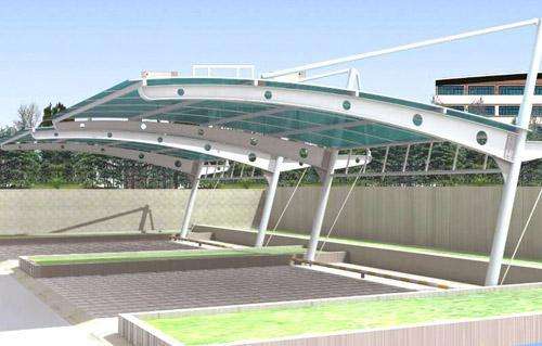 蘇州回收拆搭車棚 雨棚 陽光棚 彩鋼