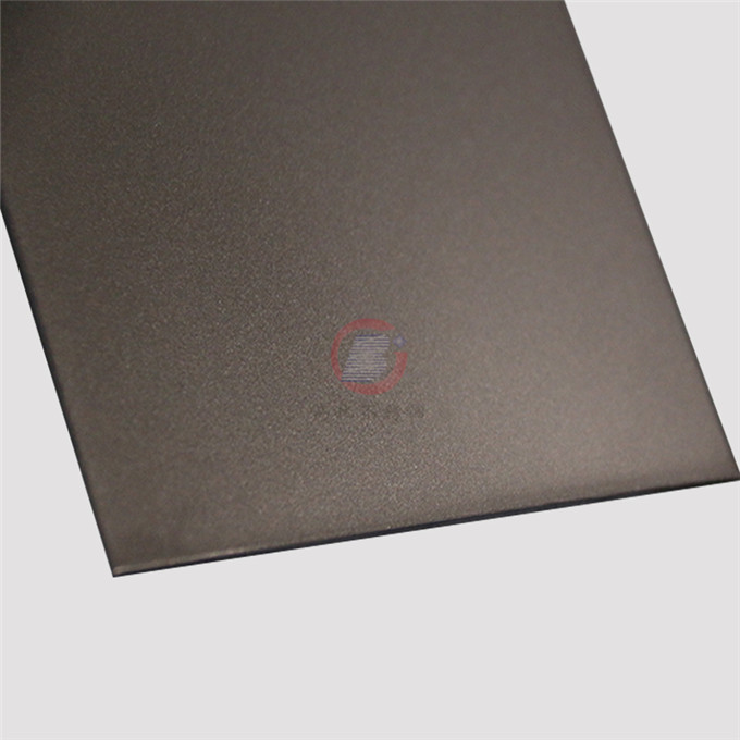 高比打砂鍍香檳金不銹鋼板 CS-3146 噴砂不銹鋼香檳金板 打砂鍍香檳金不銹鋼板