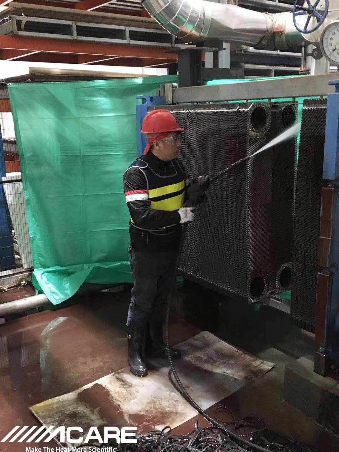 舒瑞普樓宇板式換熱器板片更換