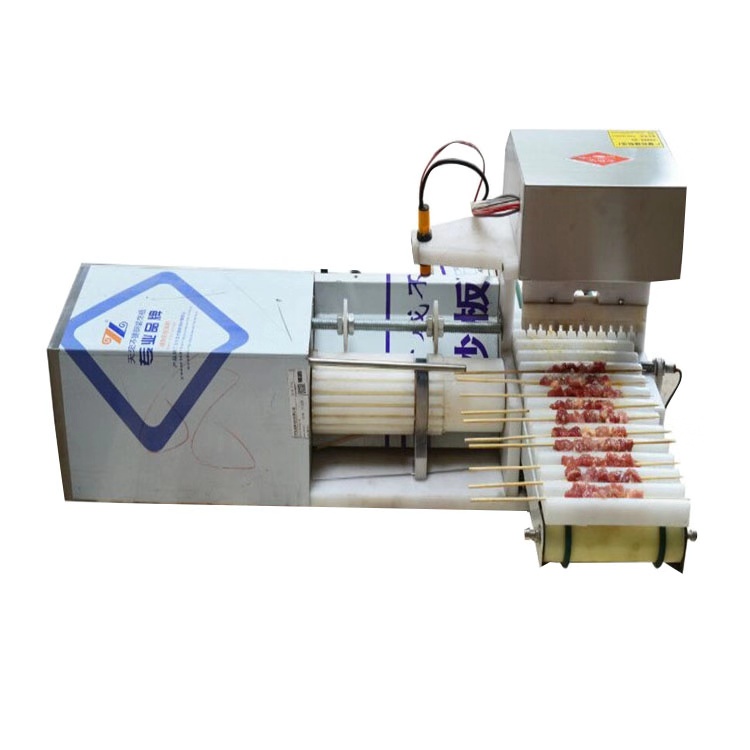 新疆廠家直銷自動羊肉穿串機(jī) 干凈衛(wèi)生 穿串快效果好穿串機(jī)