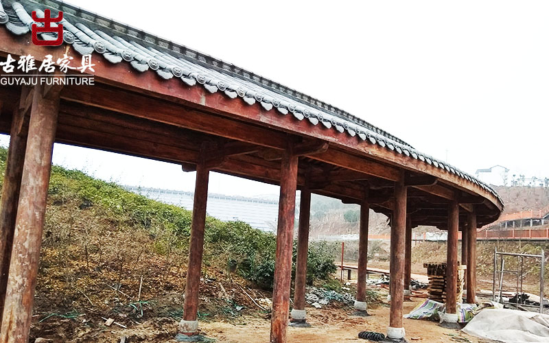 德陽景觀游廊廠家，仿古廊架，長廊定制加工廠家