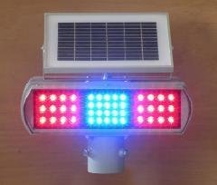 太陽(yáng)能爆閃燈 紅藍(lán)爆閃燈 交通黃閃燈 廣州廠家批發(fā) 一體爆閃燈