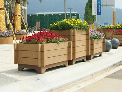 木塑花箱，信陽花箱廠家，信陽木塑花箱，信陽公園花箱