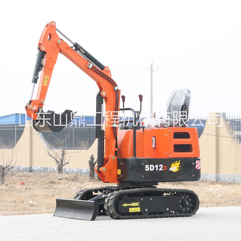 迷你型挖掘機 小型反鏟挖土機圖片