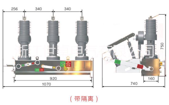 ZW32-12戶外真空斷路器 柱上看門狗 分界開關(guān)