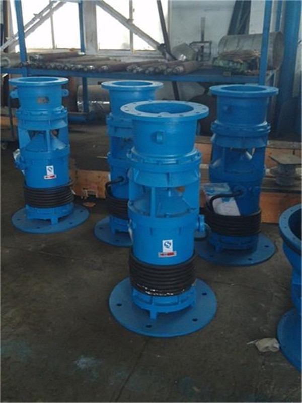 滾輪式中吸式潛水軸流泵