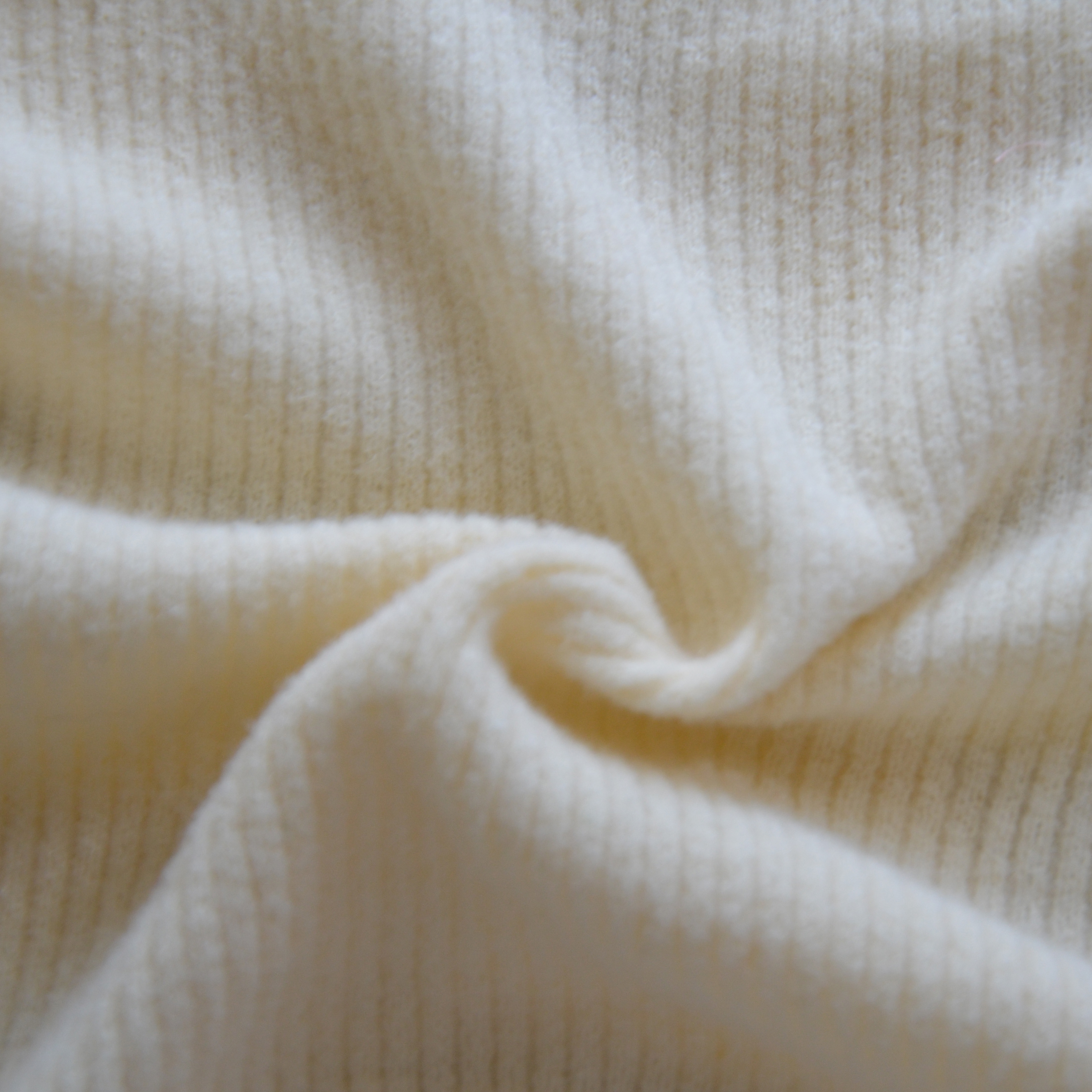 濰坊 32s有機棉羅紋針織面料 有機棉拉架羅紋布 秋冬女裝打底衫面料