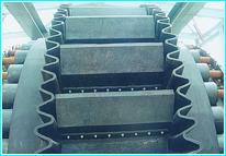 波狀擋邊輸送帶加工 山東大傾角皮帶廠家