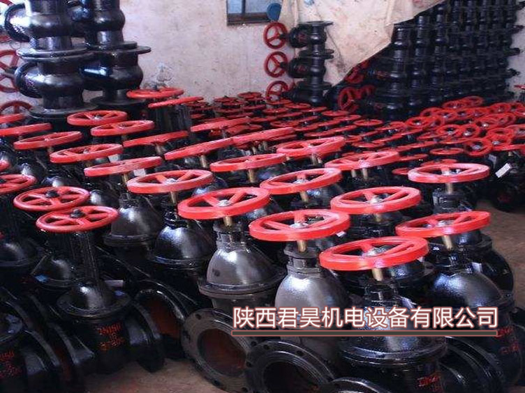 鑄鐵閘閥 截止閥 法蘭止回閥 法蘭鑄鐵閥門HT200閘閥Z45T-16 暖氣鐵閥門
