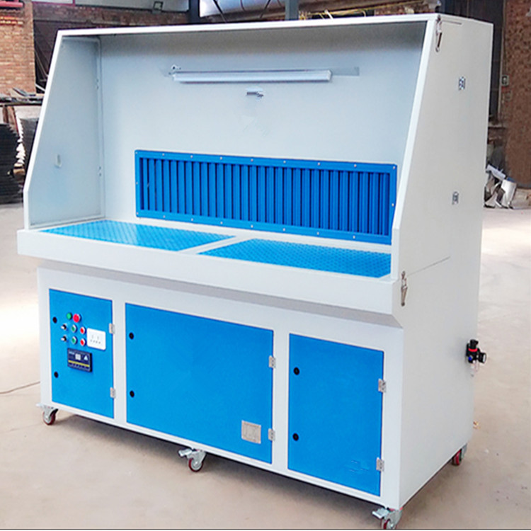 廠家直銷立式打磨除塵無塵工作臺吸塵布袋脈沖清灰濾筒木工集塵器