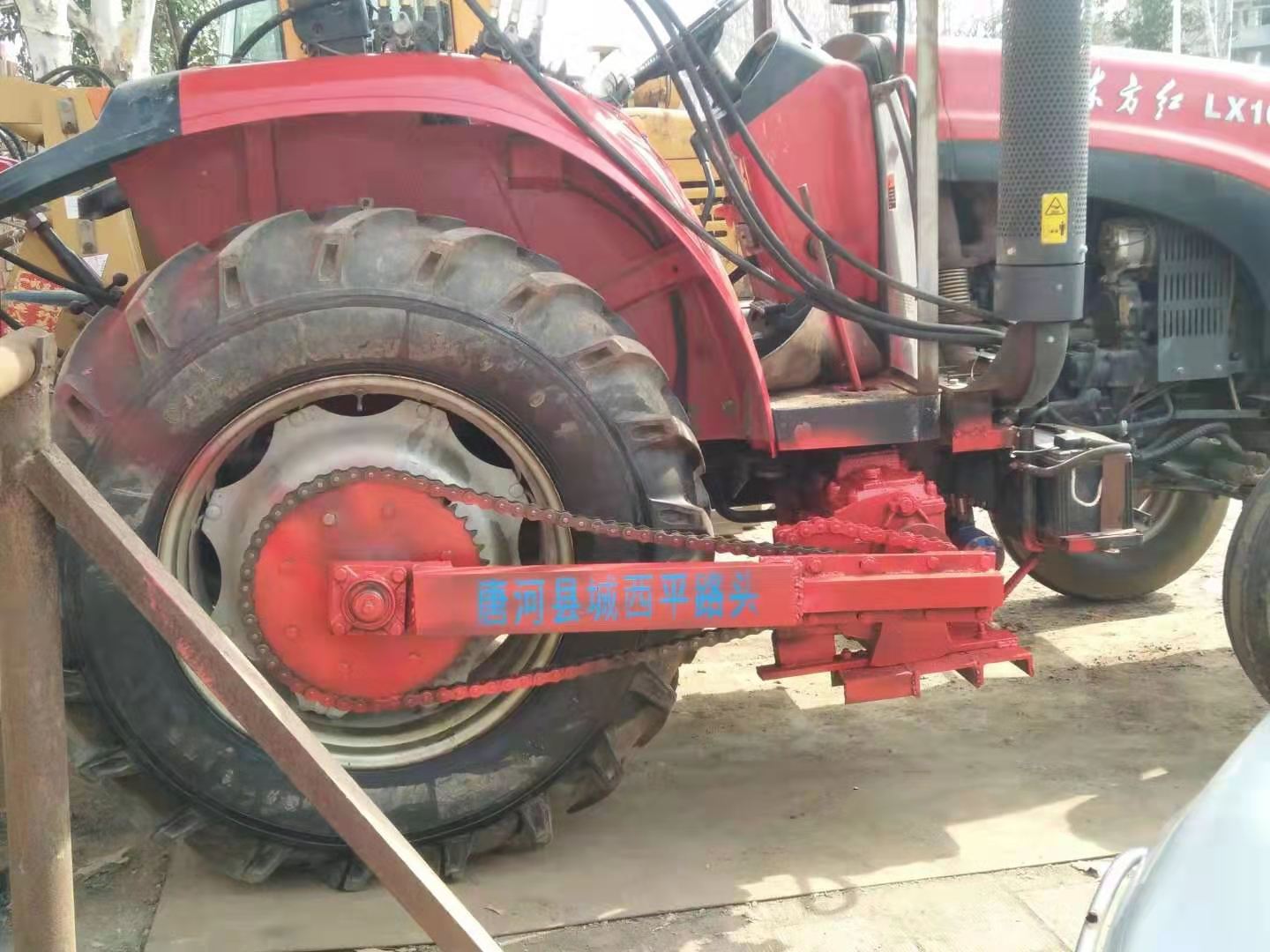 河南省南陽市唐河縣金泉圓盤開溝機，鏈條開溝機