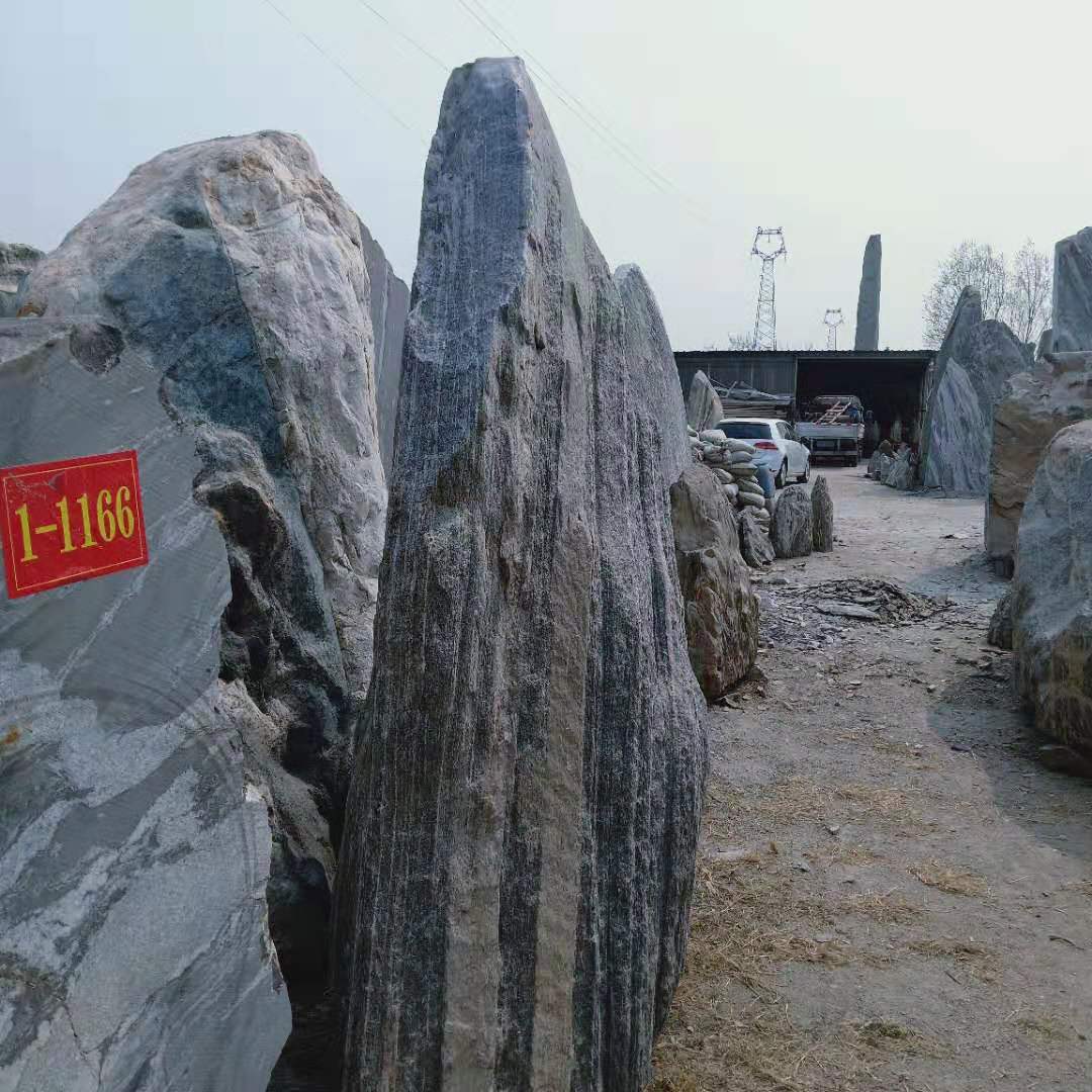 泰安基地直銷中型*別墅庭院石 泰安基地直銷中型*別墅庭院補(bǔ)角鎮(zhèn)宅純陽石