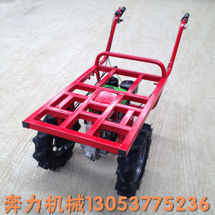 溫州山地建筑運(yùn)沙翻斗車  平板車翻斗車兩用手推車  助力農(nóng)用手推車