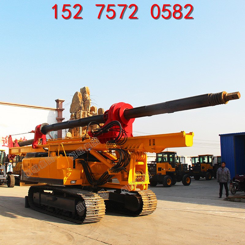 恒旺25米機(jī)鎖桿旋挖鉆機(jī) HWXW-25機(jī)鎖桿旋挖鉆機(jī) 大口徑地基打樁機(jī) 廠家直銷