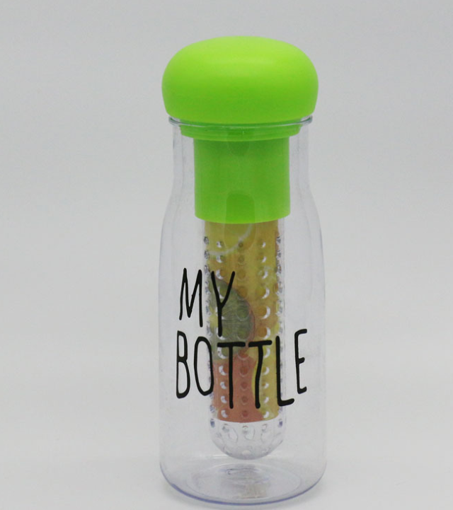 新款廣告杯個性帶漏網(wǎng)款塑料杯時尚蘑菇頭廠家直銷一件代