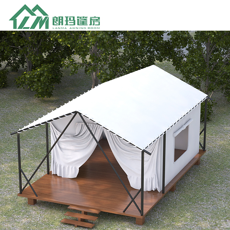 4*6室16平方陽臺窗戶舒適奢華廠家直銷 營地豪華帳酒店