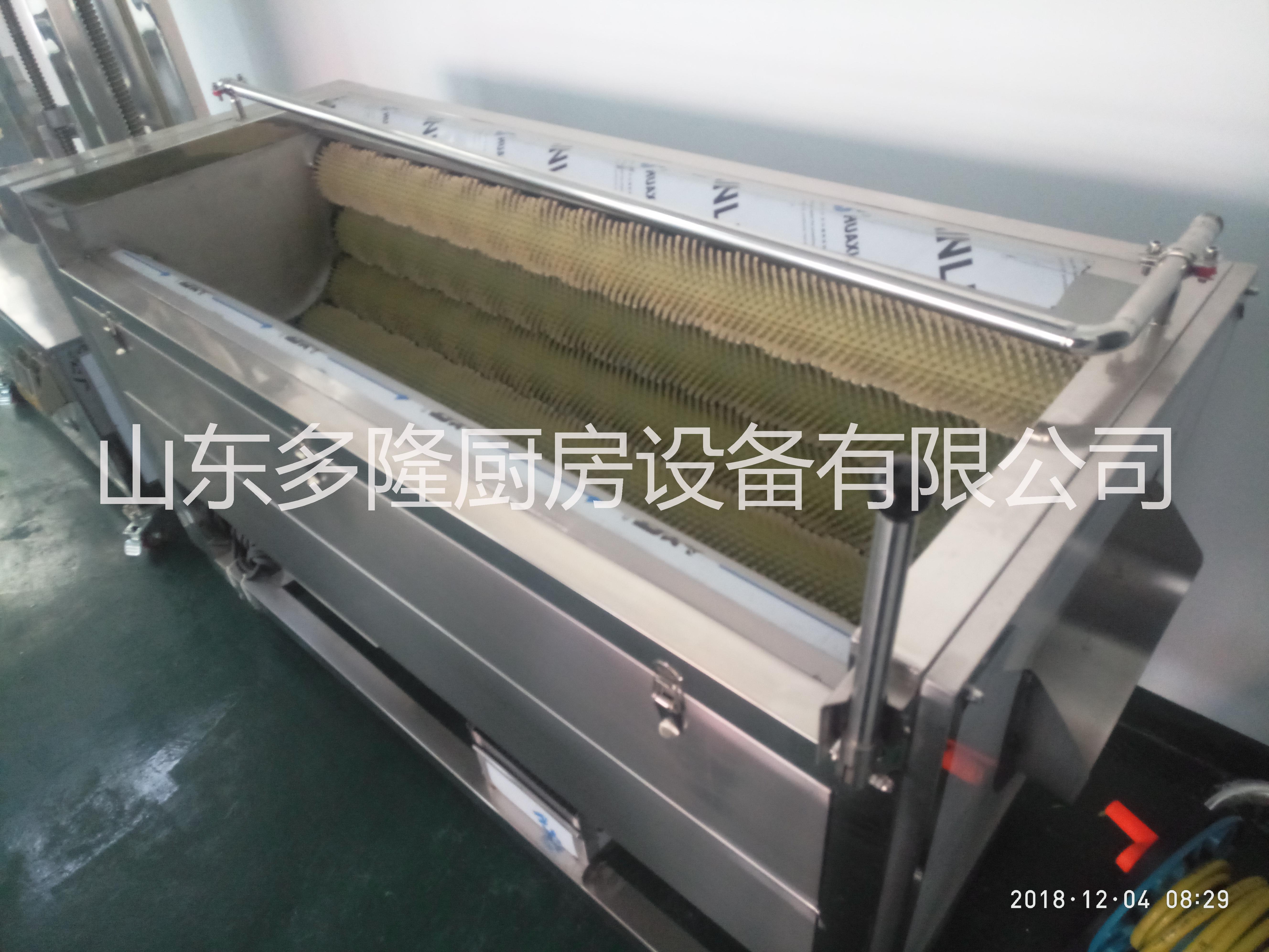 毛刷式洗菜機，土豆去皮機廠家直銷