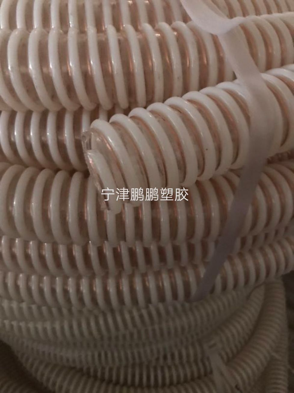 60mmpu塑筋防靜電軟管許昌pu耐磨塑筋波紋管報(bào)價(jià)@內(nèi)壁平滑pu塑筋增強(qiáng)螺旋軟管定制
