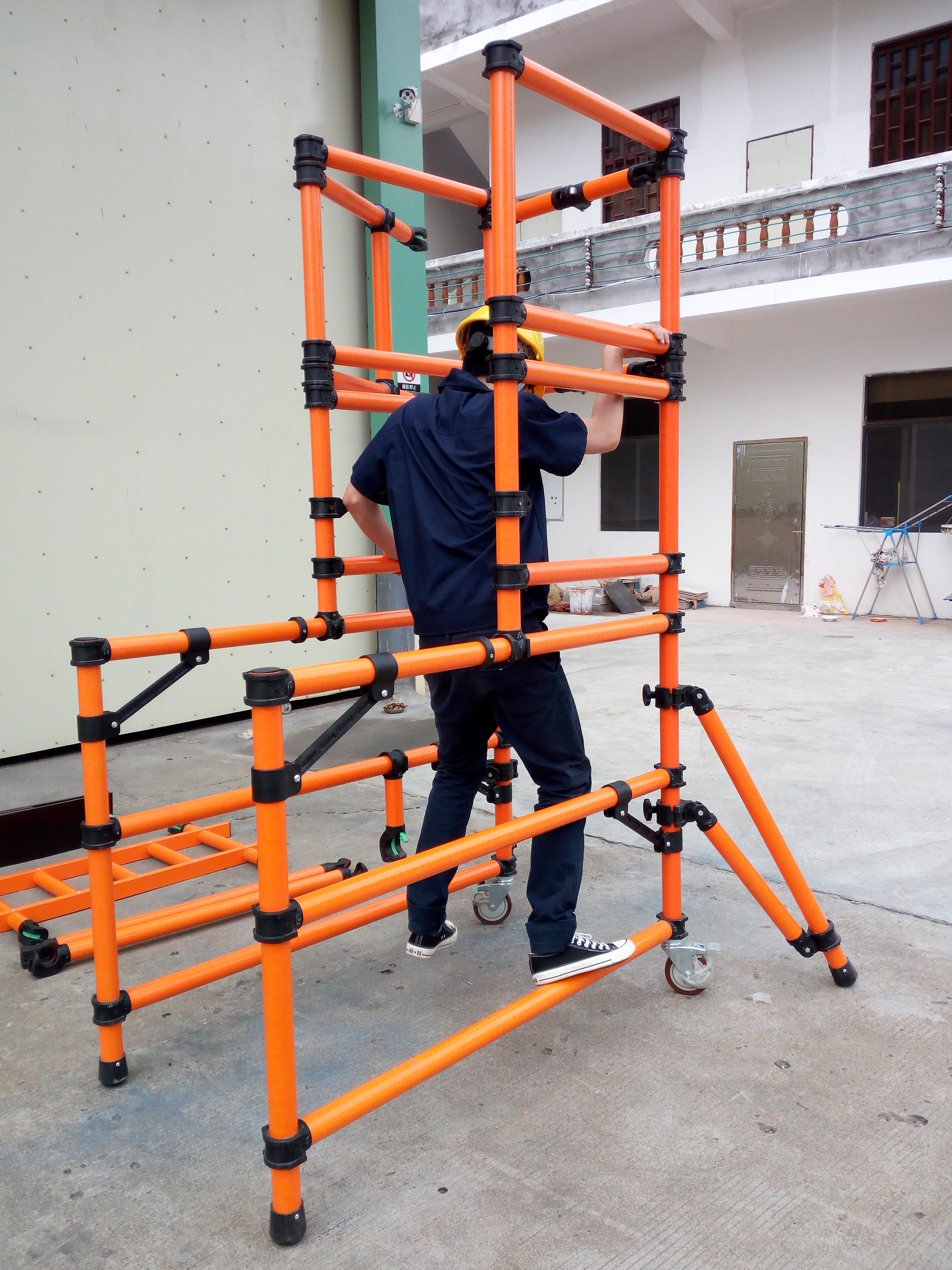 玻纖腳手架 絕緣型登高平臺(tái) 絕緣不導(dǎo)電 易搭易收 廣州廠家直銷