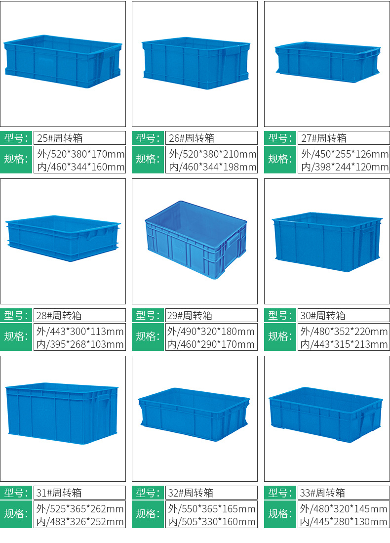 廠家直銷 24號周轉(zhuǎn)箱 注塑箱