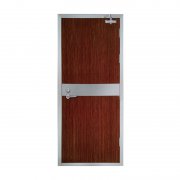 高端木質(zhì)防盜門(mén) ，木質(zhì)免漆防火門(mén) ， LF-8031對(duì)開(kāi)門(mén)防火