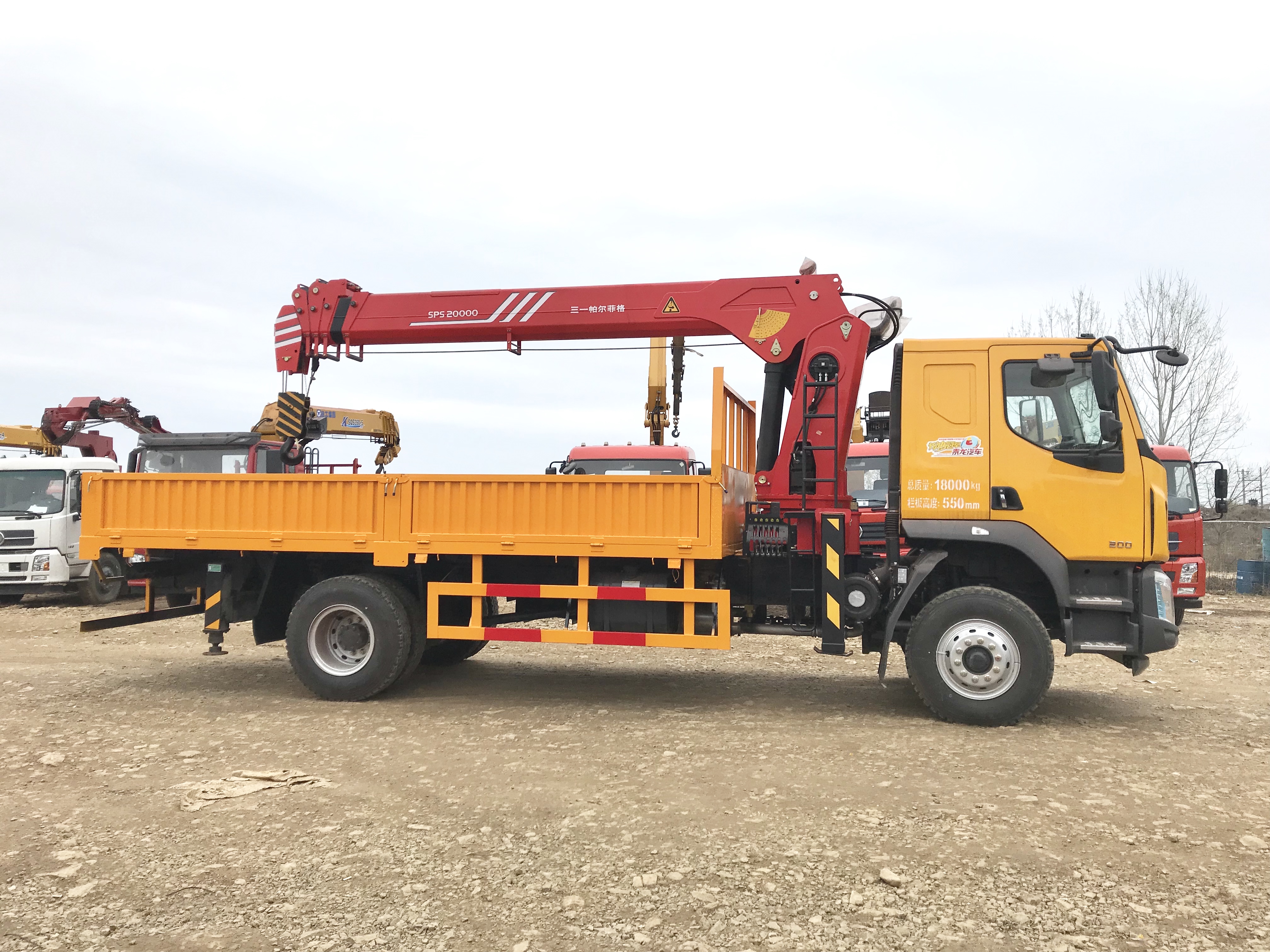 柳汽配三一8噸隨車吊供應(yīng)