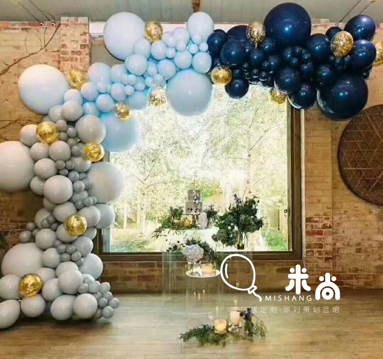 惠州寶寶宴兒童生日派對上門布置