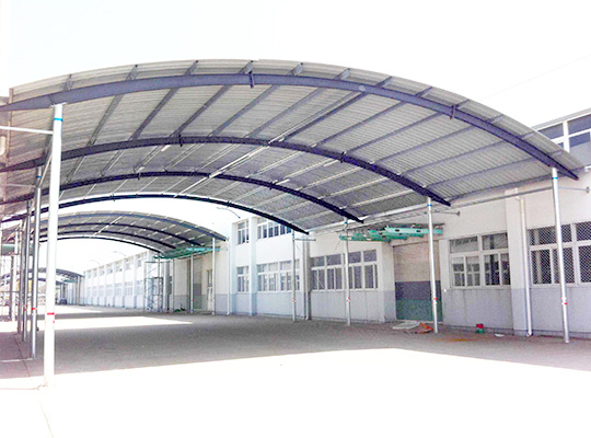 江門市鋼結構廠房工程廠家批發(fā)，報價 通道雨棚 鋼結構廠房工程