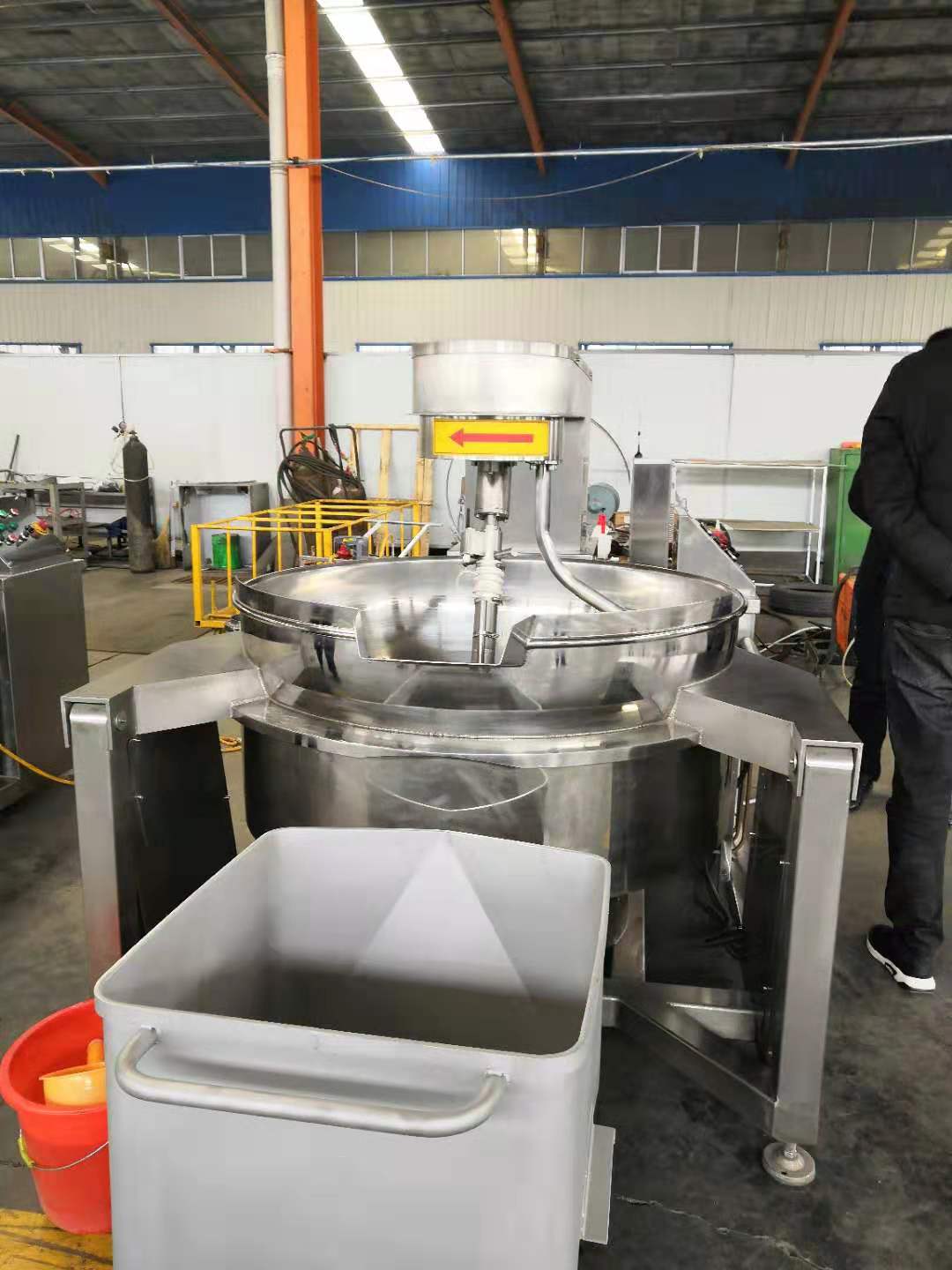 蛋炒飯行星攪拌炒鍋廠家 高粘稠*攪拌炒鍋