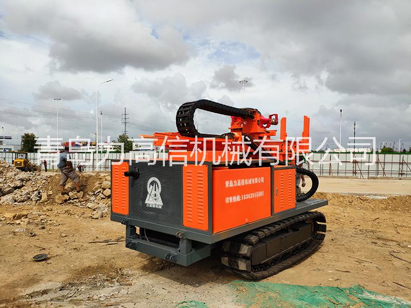 直推式土壤取樣鉆機(jī) 土樣鉆機(jī) 青島力高信LGX860土地檢測(cè)取樣機(jī)