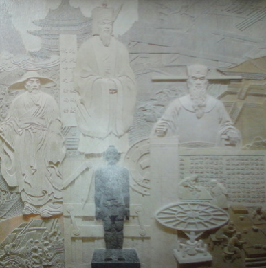 玻璃鋼防銅酒文化浮雕古代喝酒人物雕塑酒廠酒店公園廣場景觀雕塑