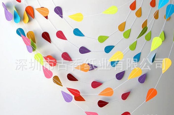 廣東裝飾紙片串 廣東裝飾紙片串定做  批發(fā)，報價