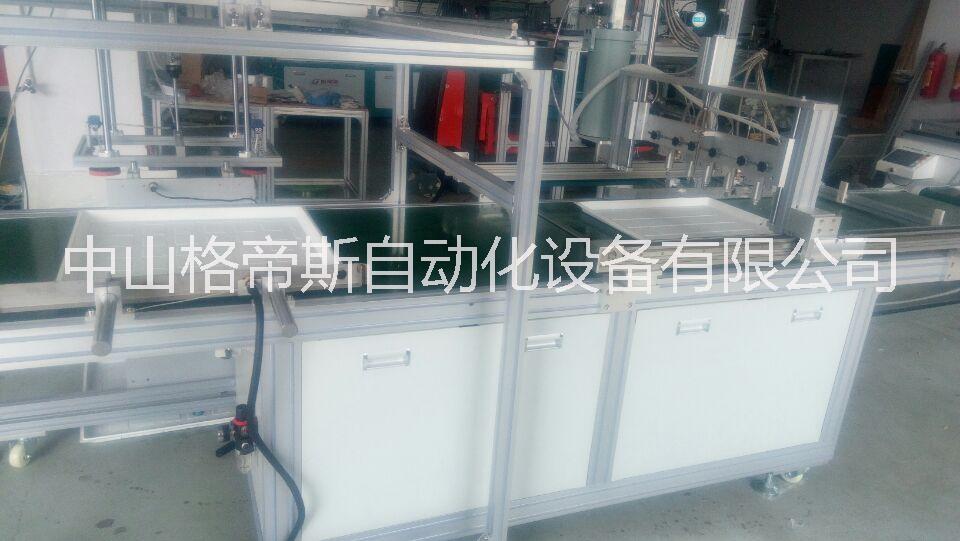 供應透鏡平板燈全自動點膠機 直下式透鏡平板燈自動點膠貼燈條生產線